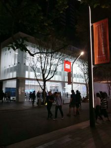 Xiaomi store mi home in Shenzhen