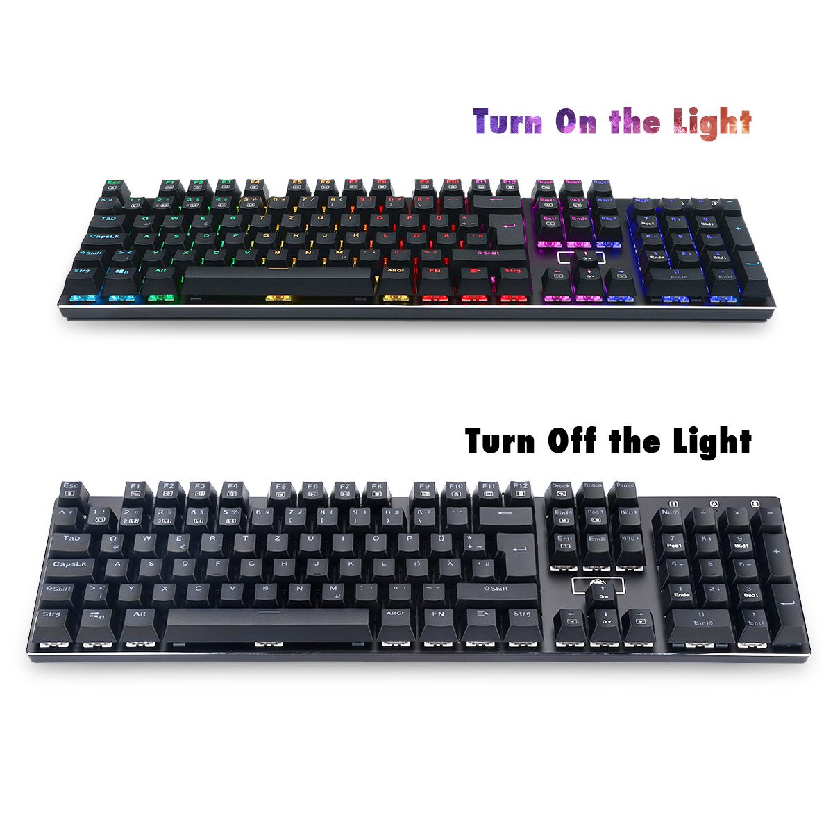 LED Beleuchtung Tastatur 