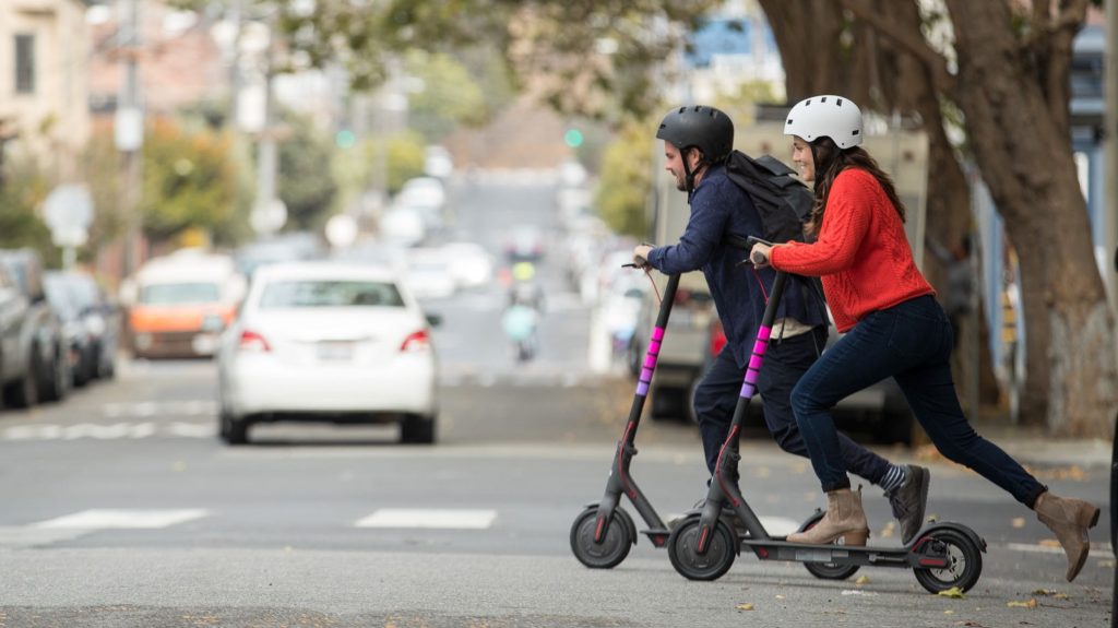 lyft shared scooter von xiaomi in amerika