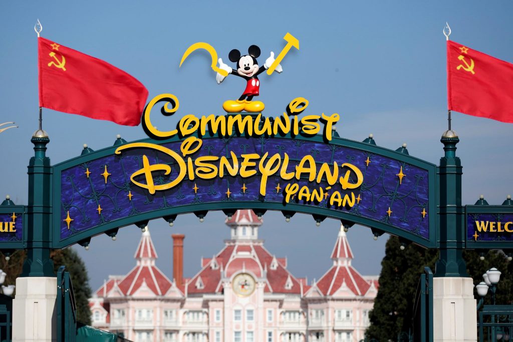 China Disneyland Kommunistisch
