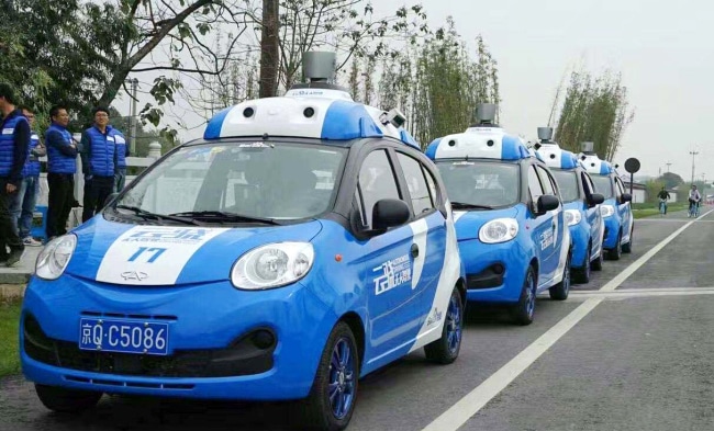 China Auto Selbstfahrend