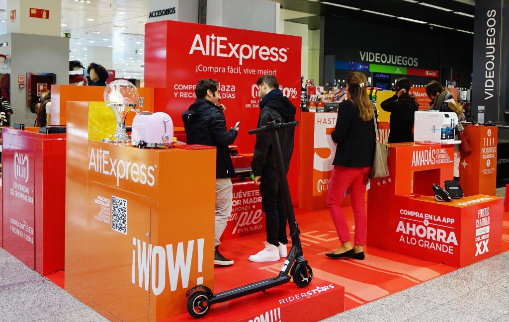 aliexpress eroeffnet store in xanadu shoppingcenter