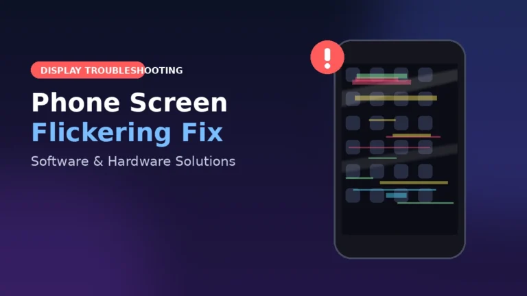 Phone Screen Flickering? Here’s How to Fix It (Software or Hardware)
