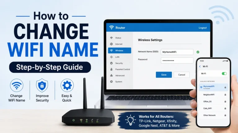 how to change WiFi Name: A Simple Step-by-Step Guide