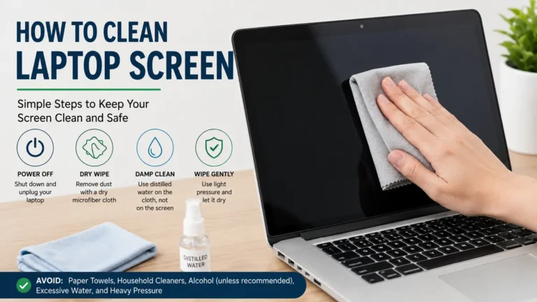how to clean laptop screen Safely: Step-by-Step Guide