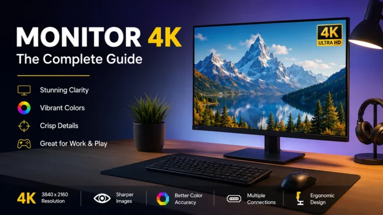 Monitor 4K: Resolution, Features & Setup Guide