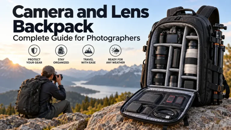 Camera and Lens Backpack: Complete Guide for Photographers