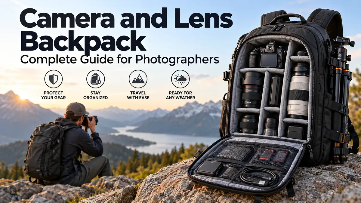 Camera and Lens Backpack: Complete Guide for Photographers