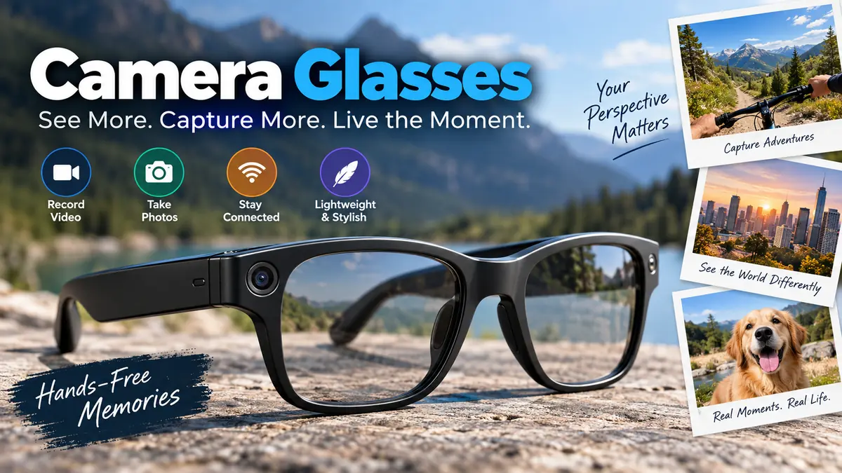 Camera Glasses: How They Work, Uses, Features & Safety