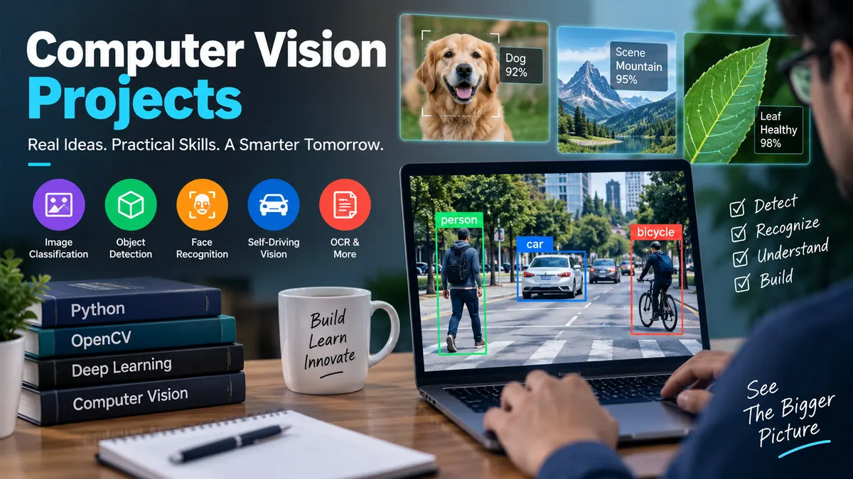 Computer Vision Projects: 25 Ideas for Every Skill Level