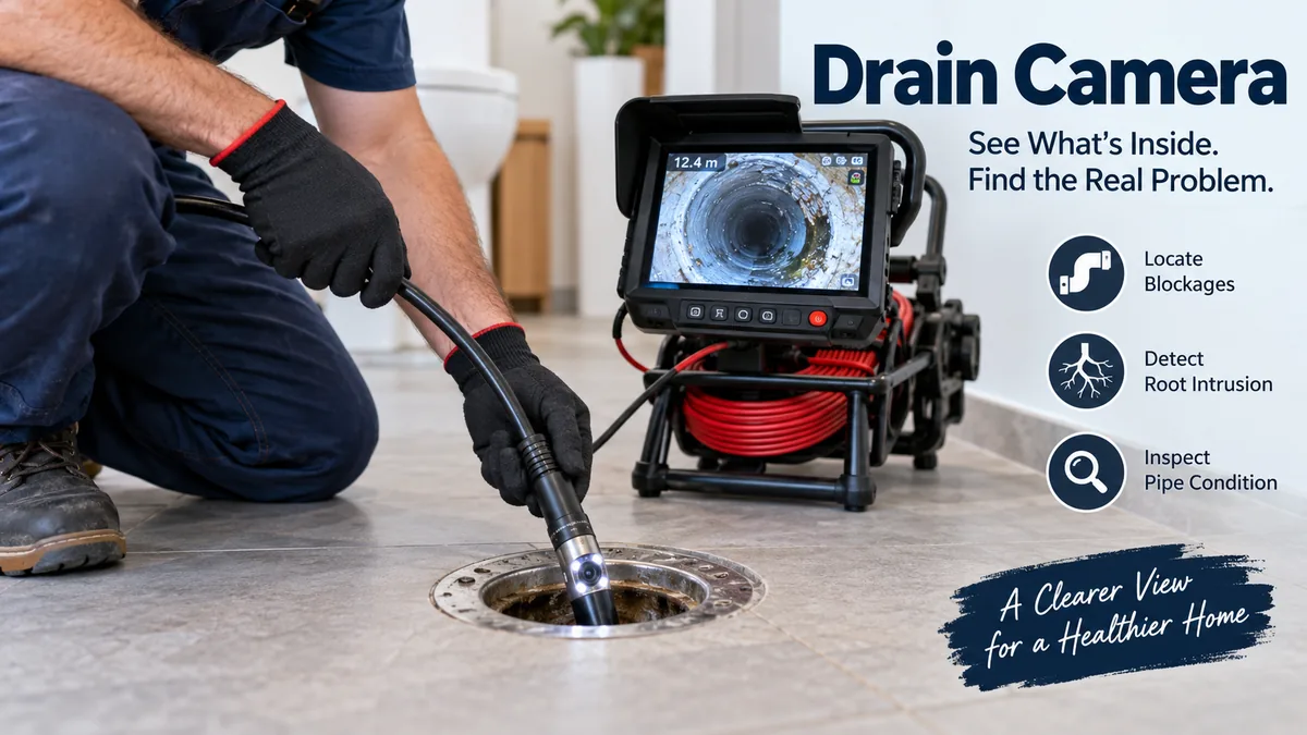drain camera: How It Works & What It Can Find