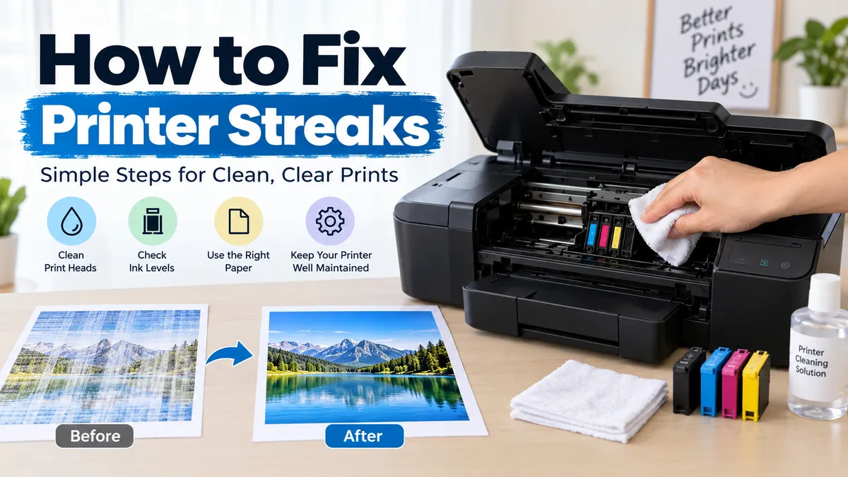 How to Fix Printer Streaks: Step-by-Step Guide