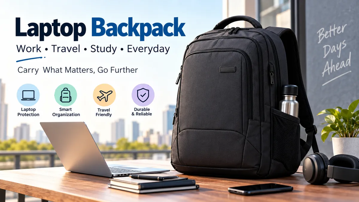 laptop backpack: Size, Fit, Protection & Features