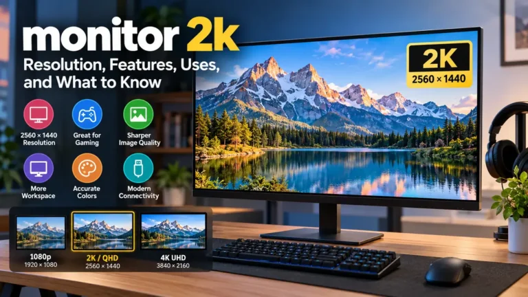 monitor 2k: Resolution, Features & Buying Guide
