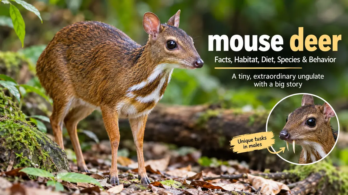 mouse deer: Facts, Habitat, Diet, Species & Behavior