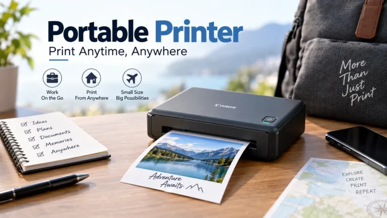 Portable Printer: Types, Uses, Features & How It Works
