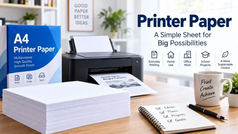 Printer Paper: Types, Sizes, Weight & Choosing Guide