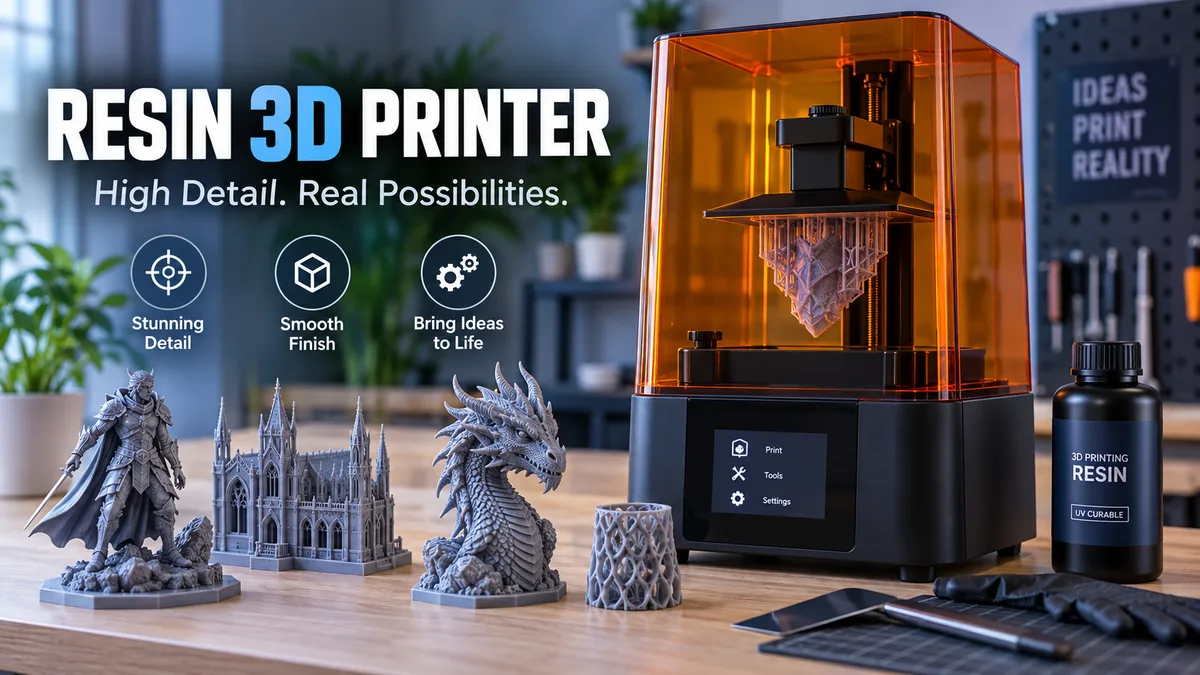 resin 3d printer: How It Works, Types & Beginner Guide