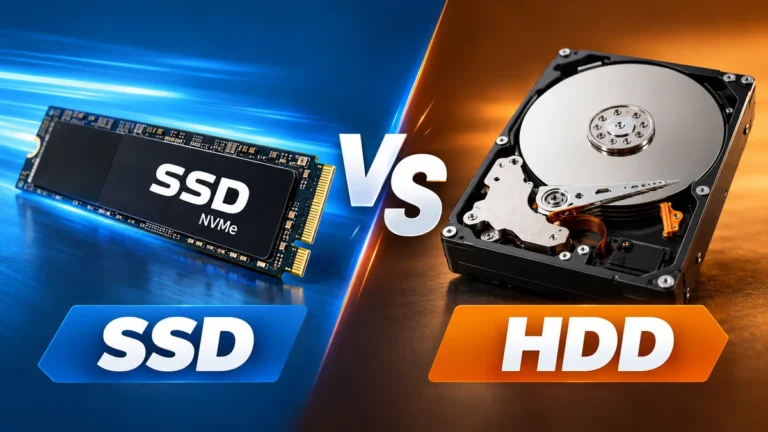 ssd vs hdd: Speed, Lifespan & Key Differences