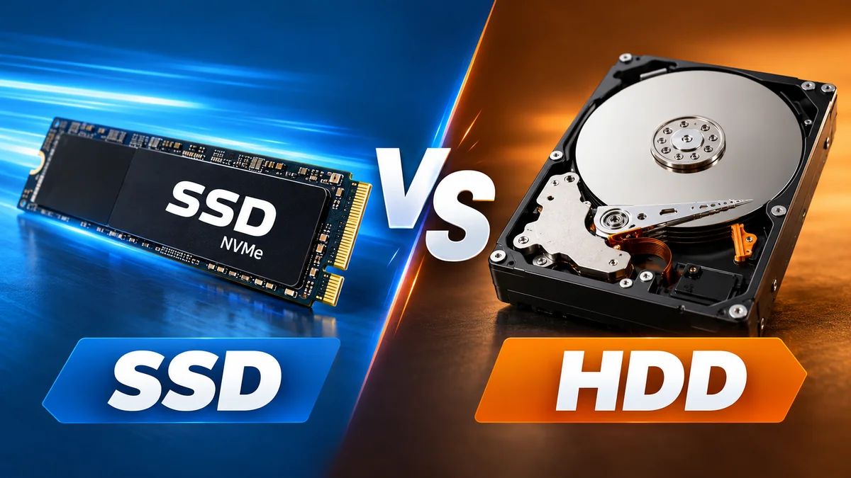 ssd vs hdd: Speed, Lifespan & Key Differences
