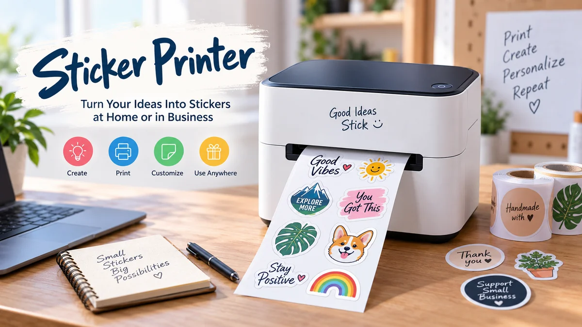 sticker printer: Types, Uses & How It Works