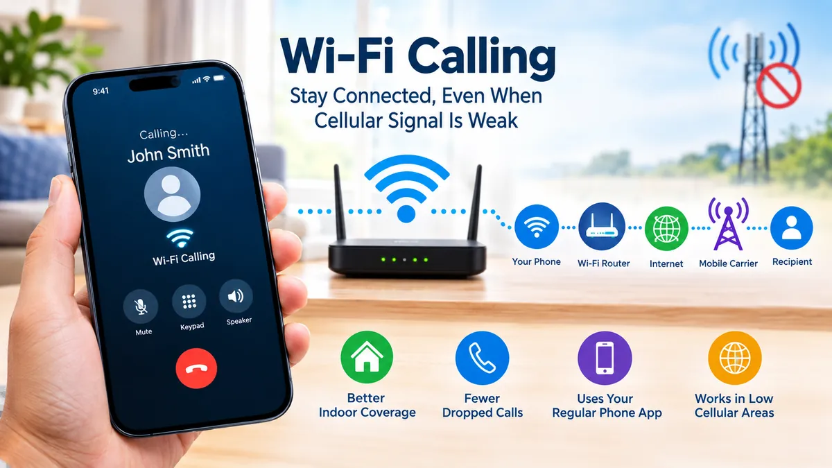 wifi calling: What It Is, How It Works & Setup Guide
