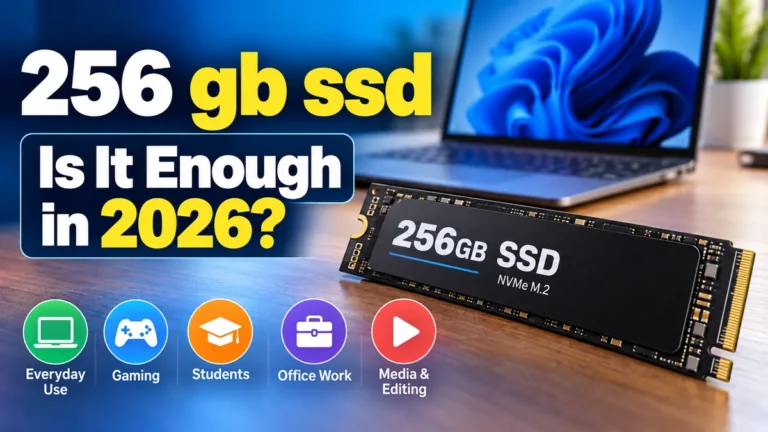 256 gb ssd: Storage, Speed & Is It Enough in 2026?