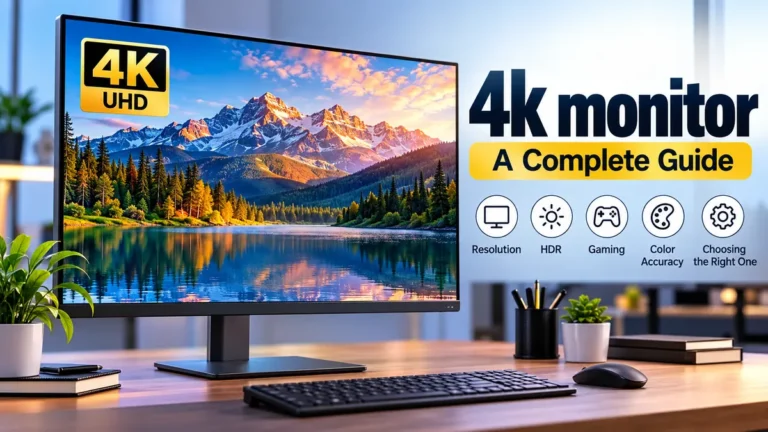 4k monitor: Resolution, Benefits & What to Know