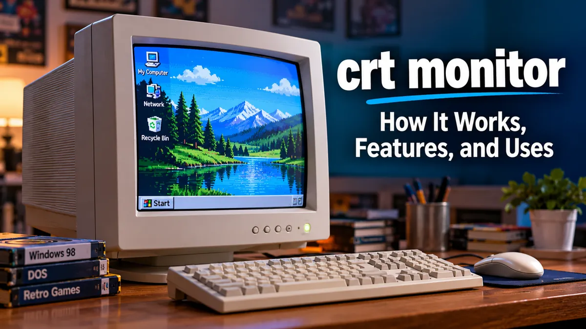 crt monitor: How CRT Displays Work and Why They Matter