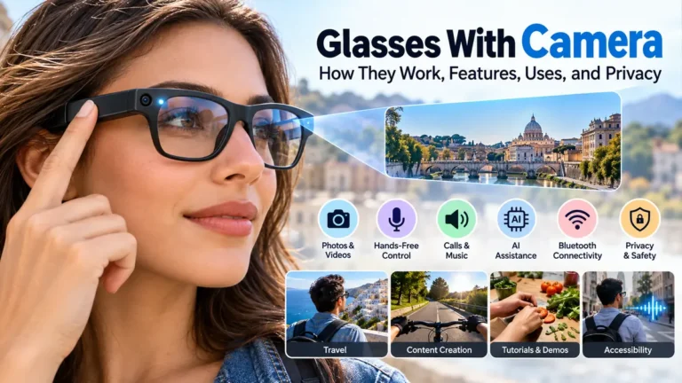 Glasses With Camera: Features, Uses & Privacy Guide