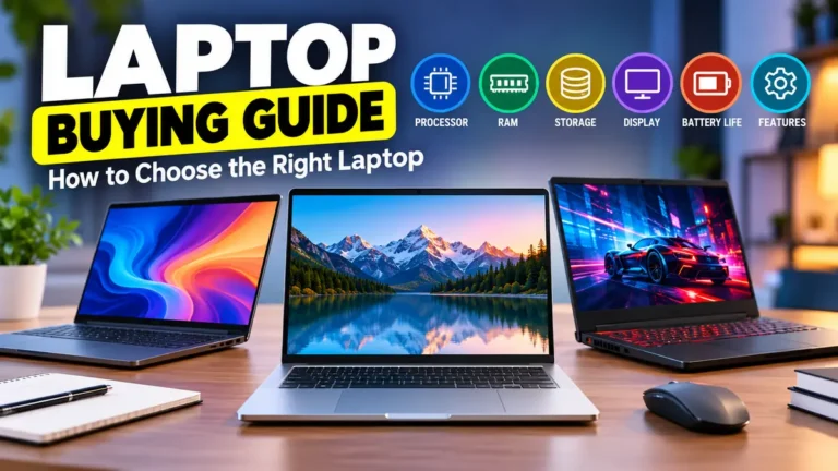 laptop buying guide: How to Choose the Right Laptop