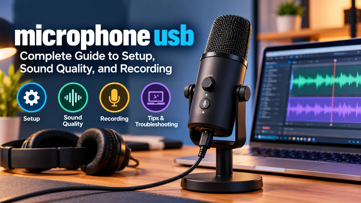 microphone usb: Setup, Features and Sound Quality Guide