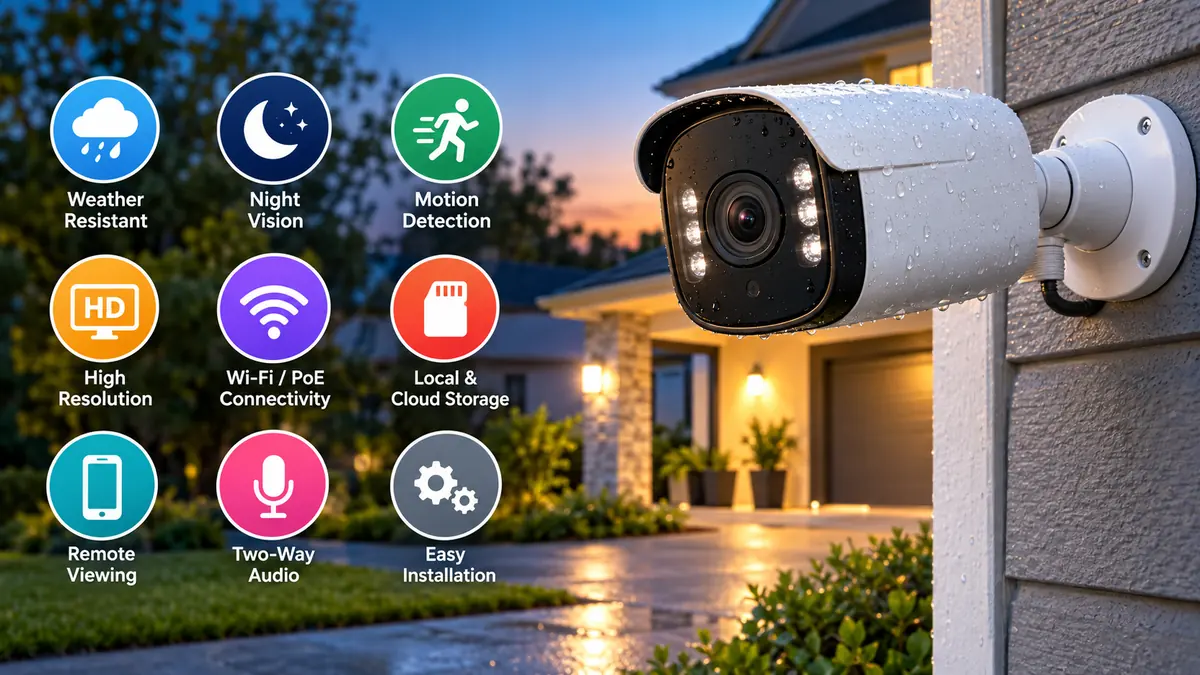 Outdoor Camera Guide: Features, Types & Setup