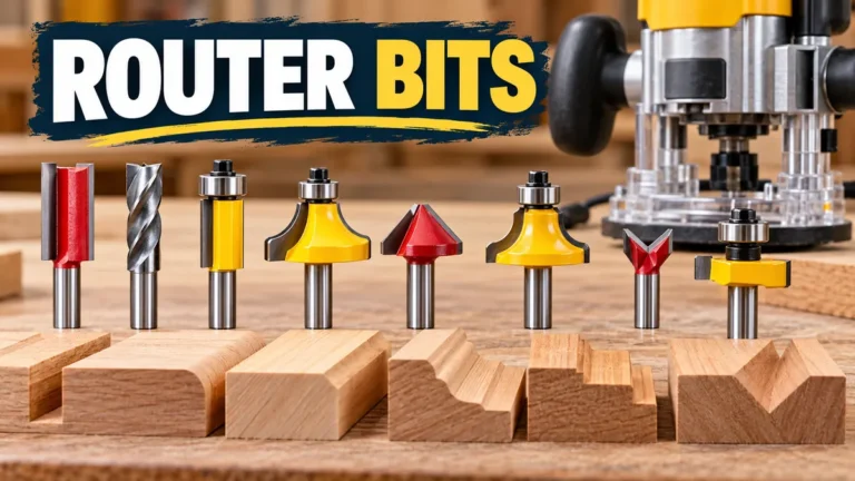 Router Bits: Types, Uses & Selection Guide